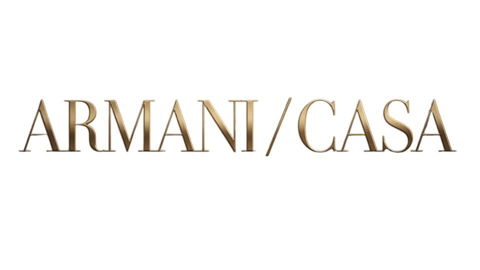 Logo Armani Casa Rio de Janeiro, empreendimento residencial de luxo assinado por Giorgio Armani na Zona Sul do Rio de Janeiro.